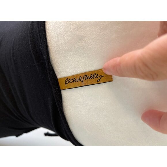 Rachel Pally Maxi Dress Womens Small Lace Up Side Black Sleeveless Made In USA - Picture 4 of 14